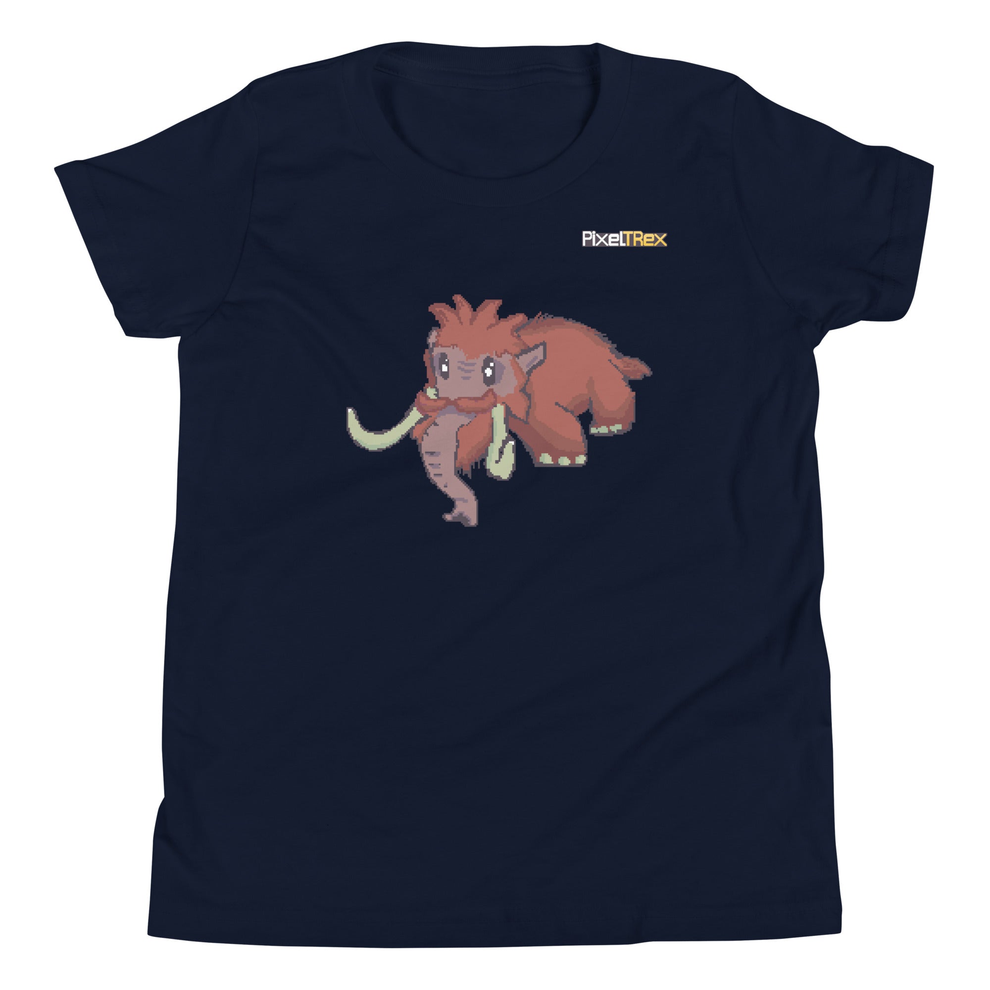 PixelTRex™ – Mammo the Mammoth Pixel Creature Youth T-Shirt