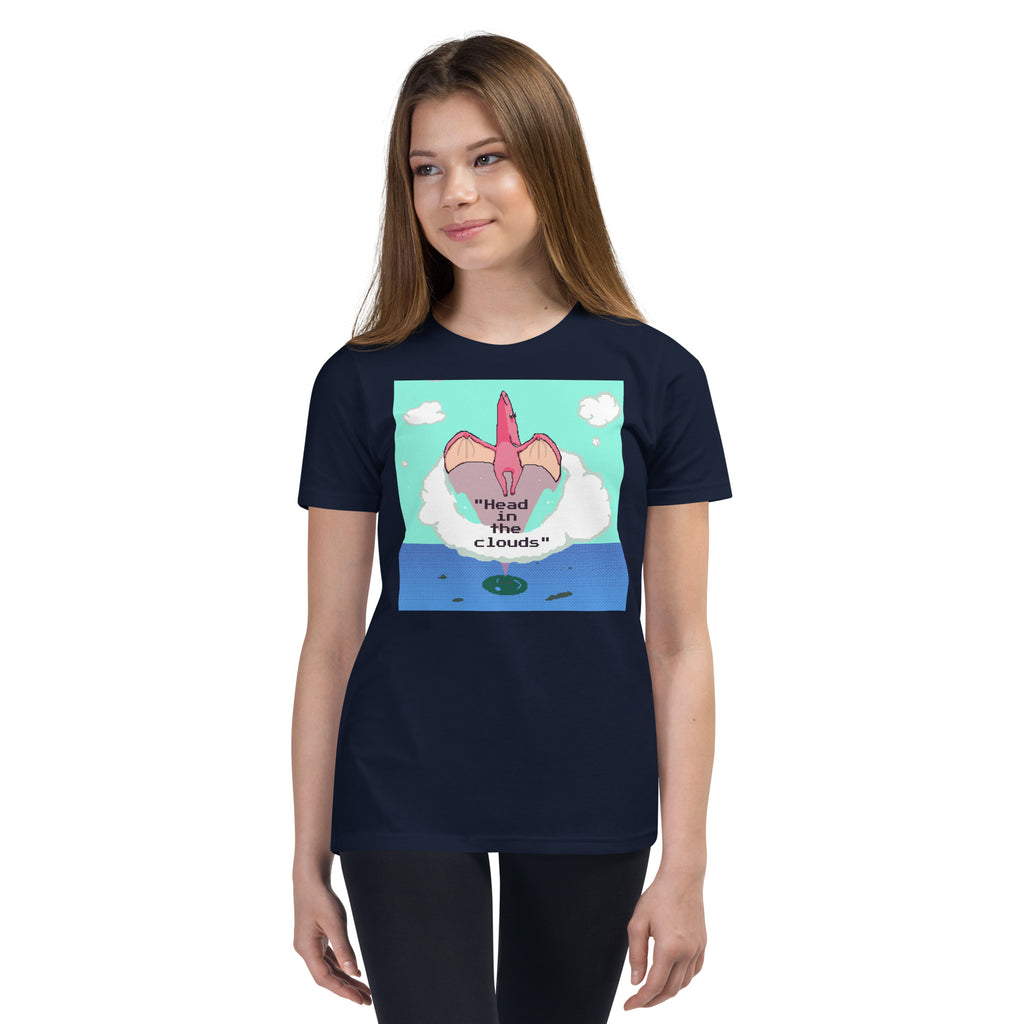 PixelTRex™ – Tera “Head in the Clouds” Youth T-Shirt