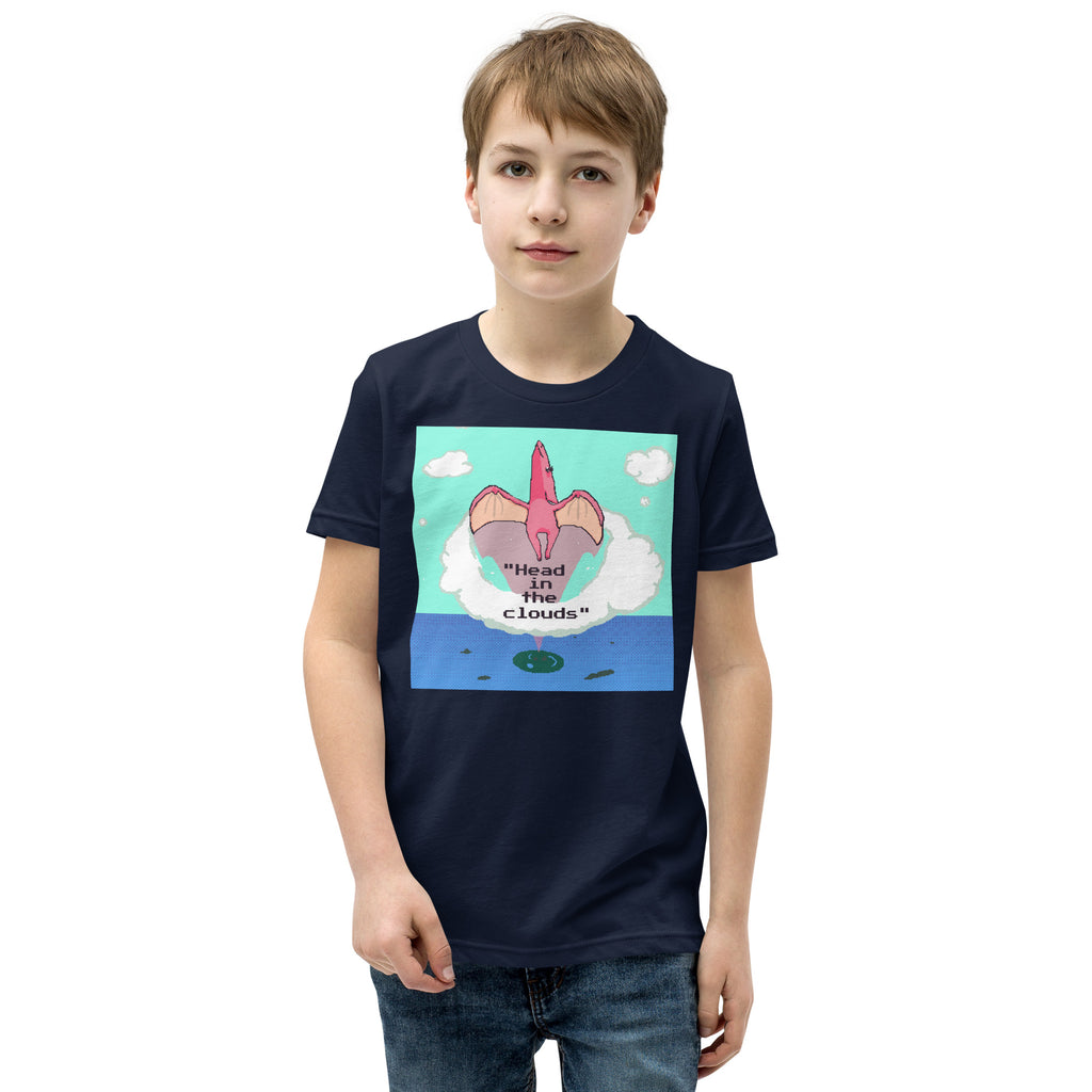 PixelTRex™ – Tera “Head in the Clouds” Youth T-Shirt