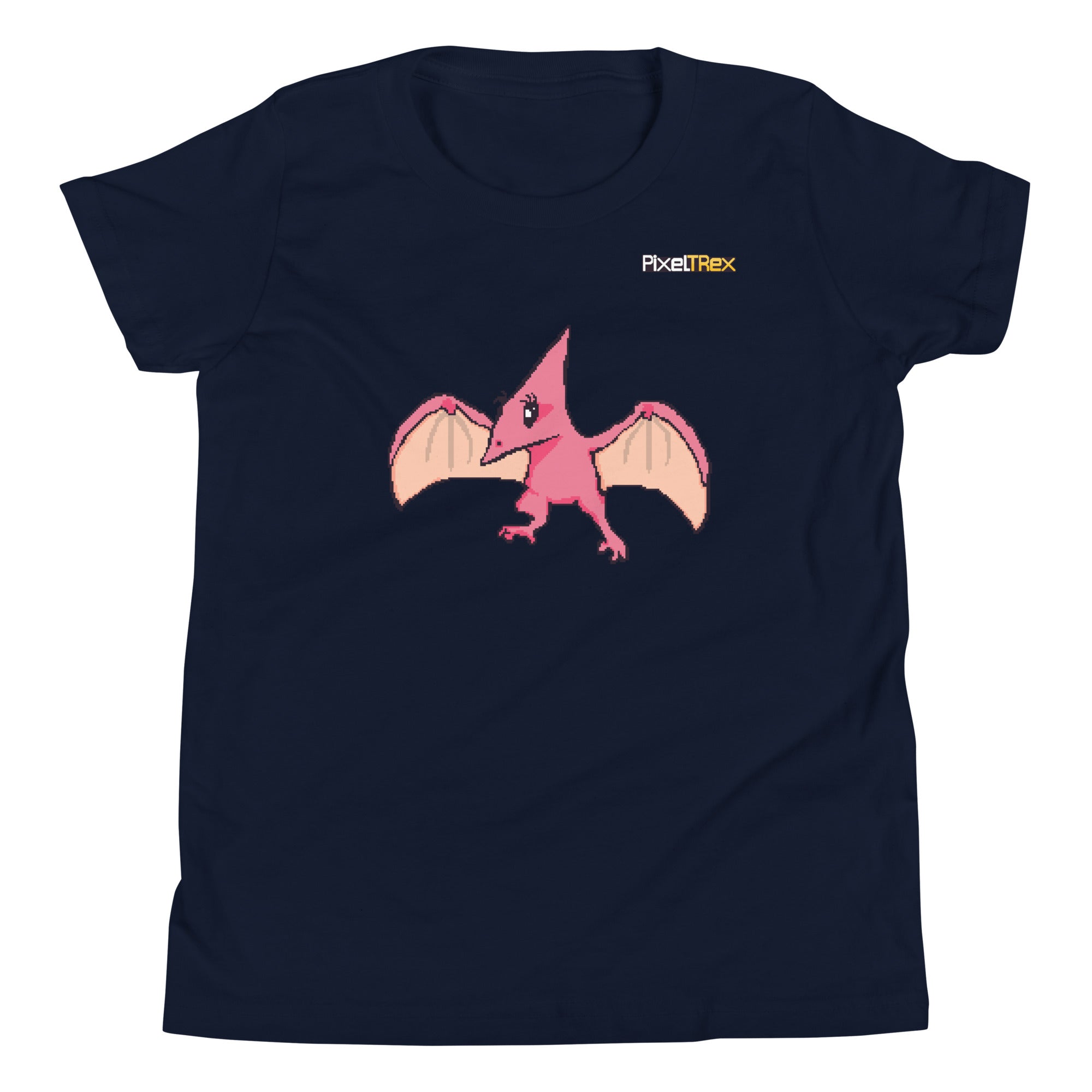 PixelTRex™ – Tera the Pteranodon Pixel Creature Youth T-Shirt