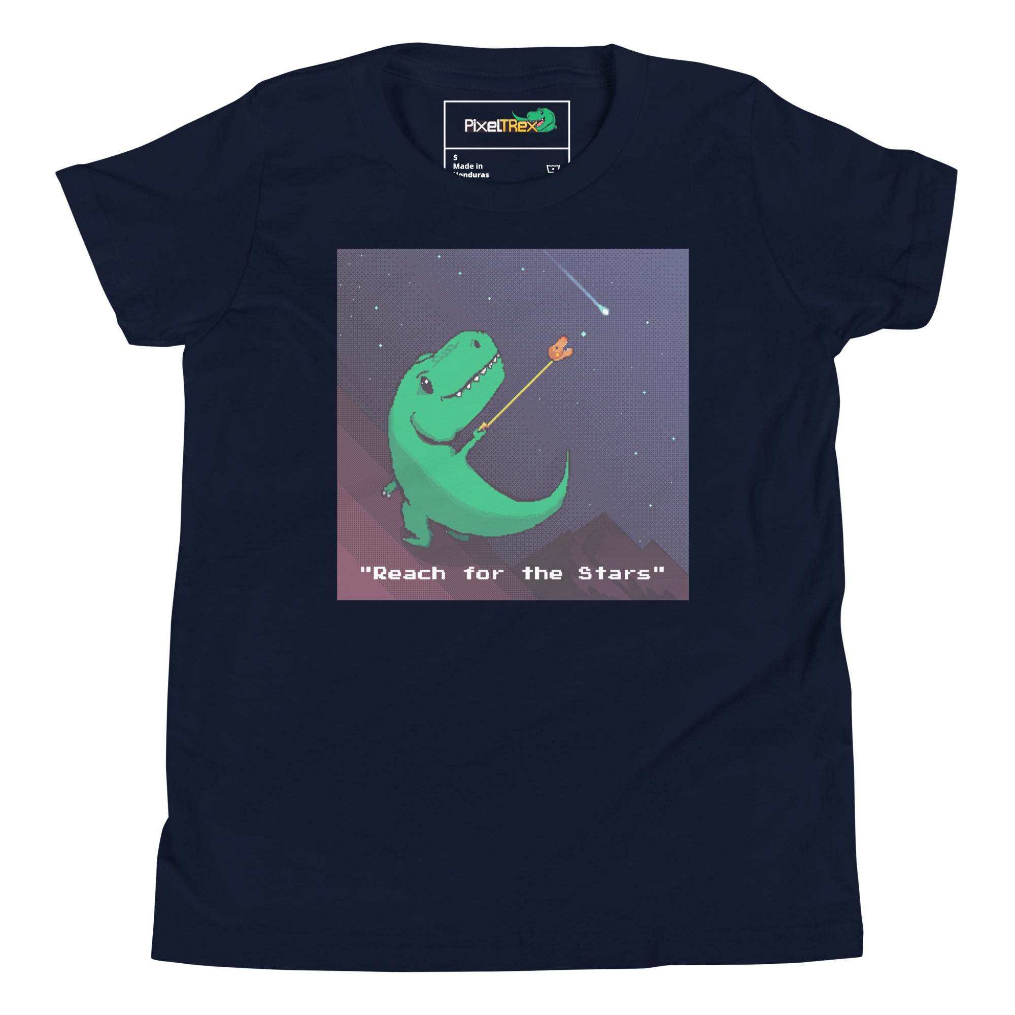 PixelTRex™ - Trex "Reach for the Stars"  Youth T-Shirt