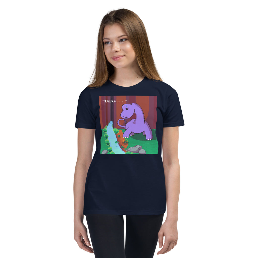PixelTRex™ – Bracey “Oops” Youth T-Shirt