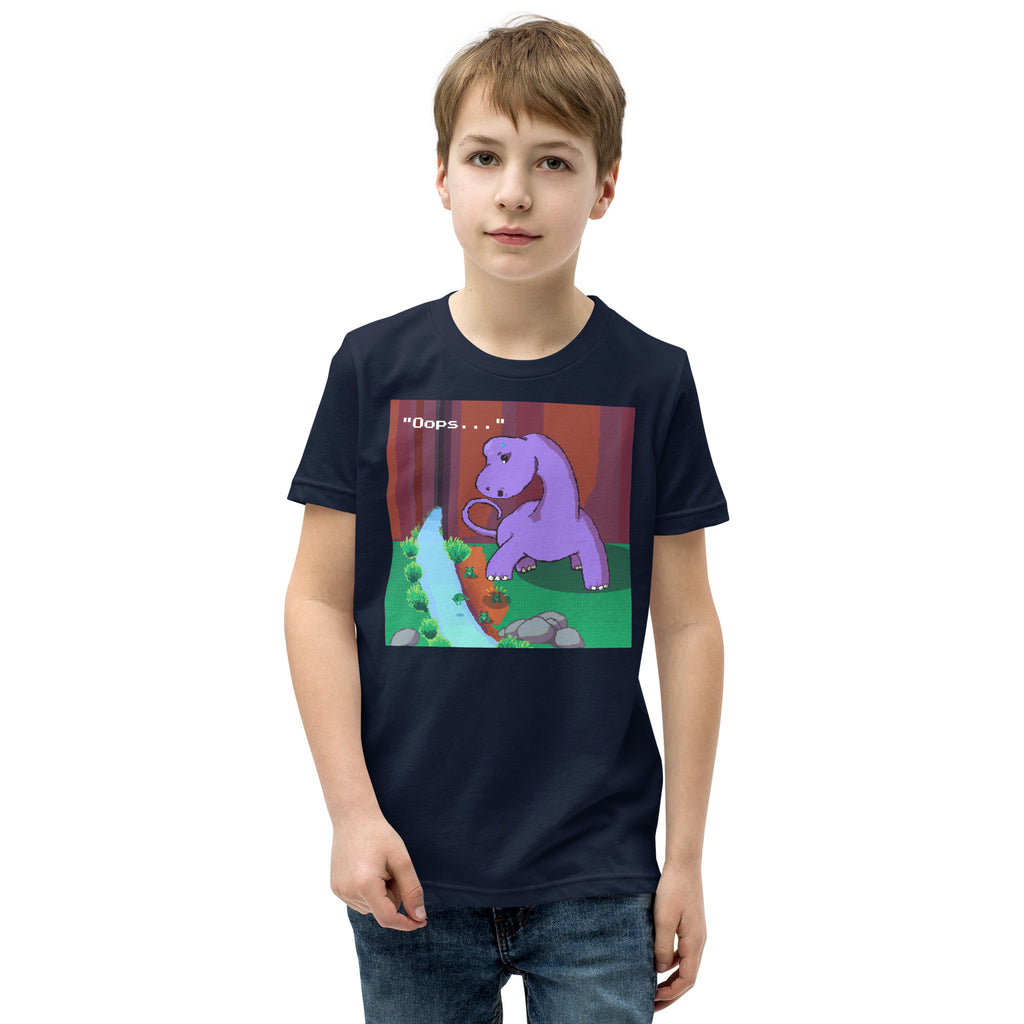 PixelTRex™ – Bracey “Oops” Youth T-Shirt