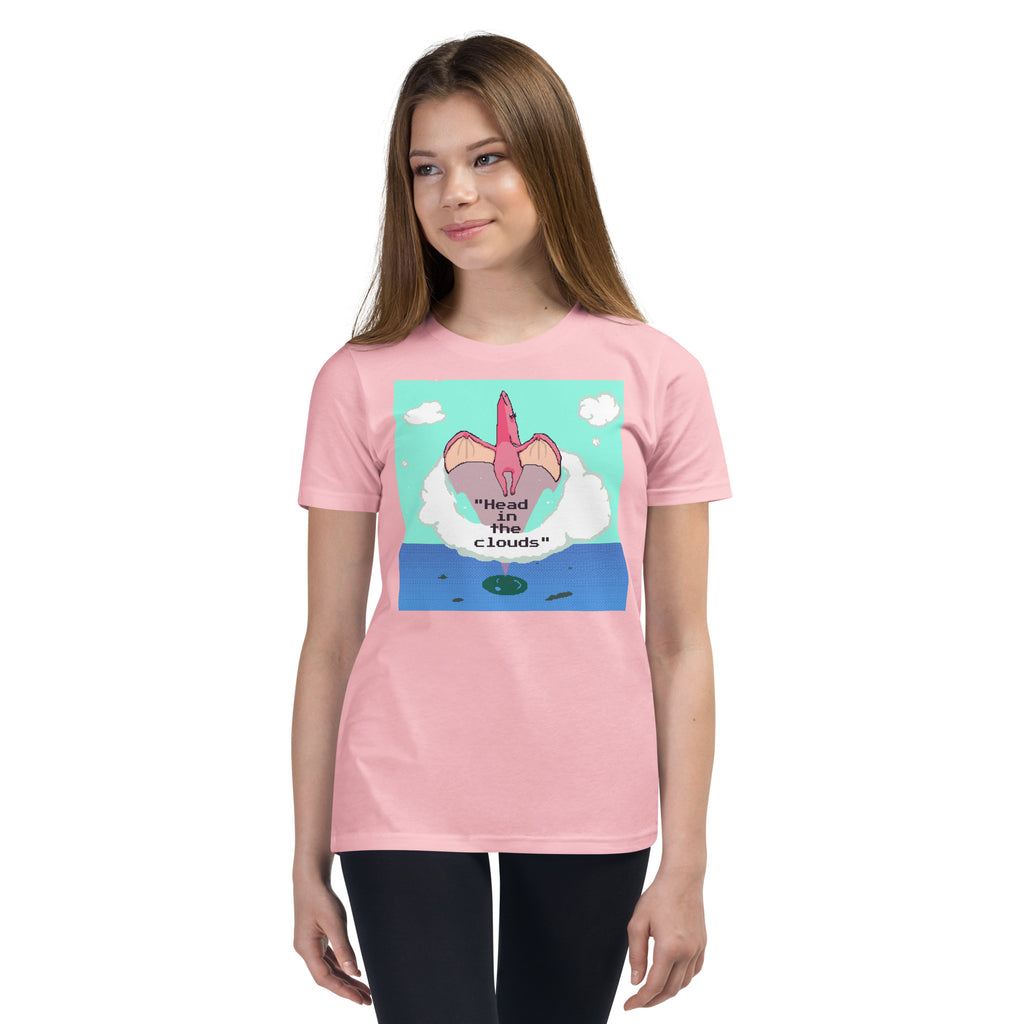 PixelTRex™ – Tera “Head in the Clouds” Youth T-Shirt