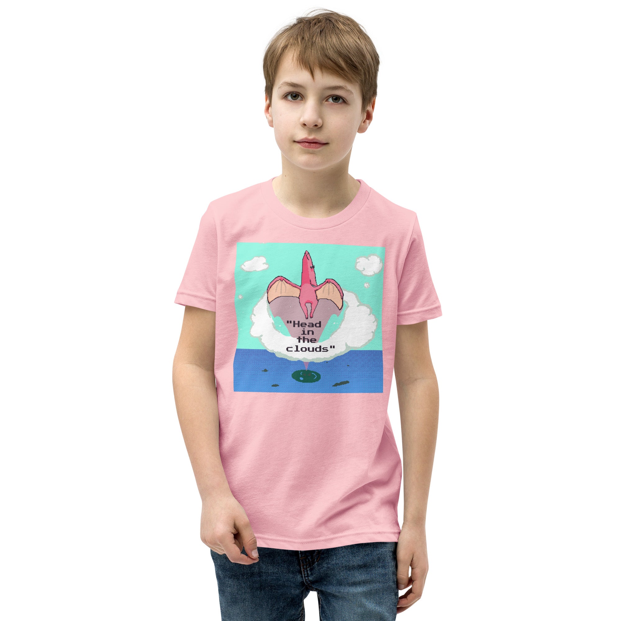PixelTRex™ – Tera “Head in the Clouds” Youth T-Shirt