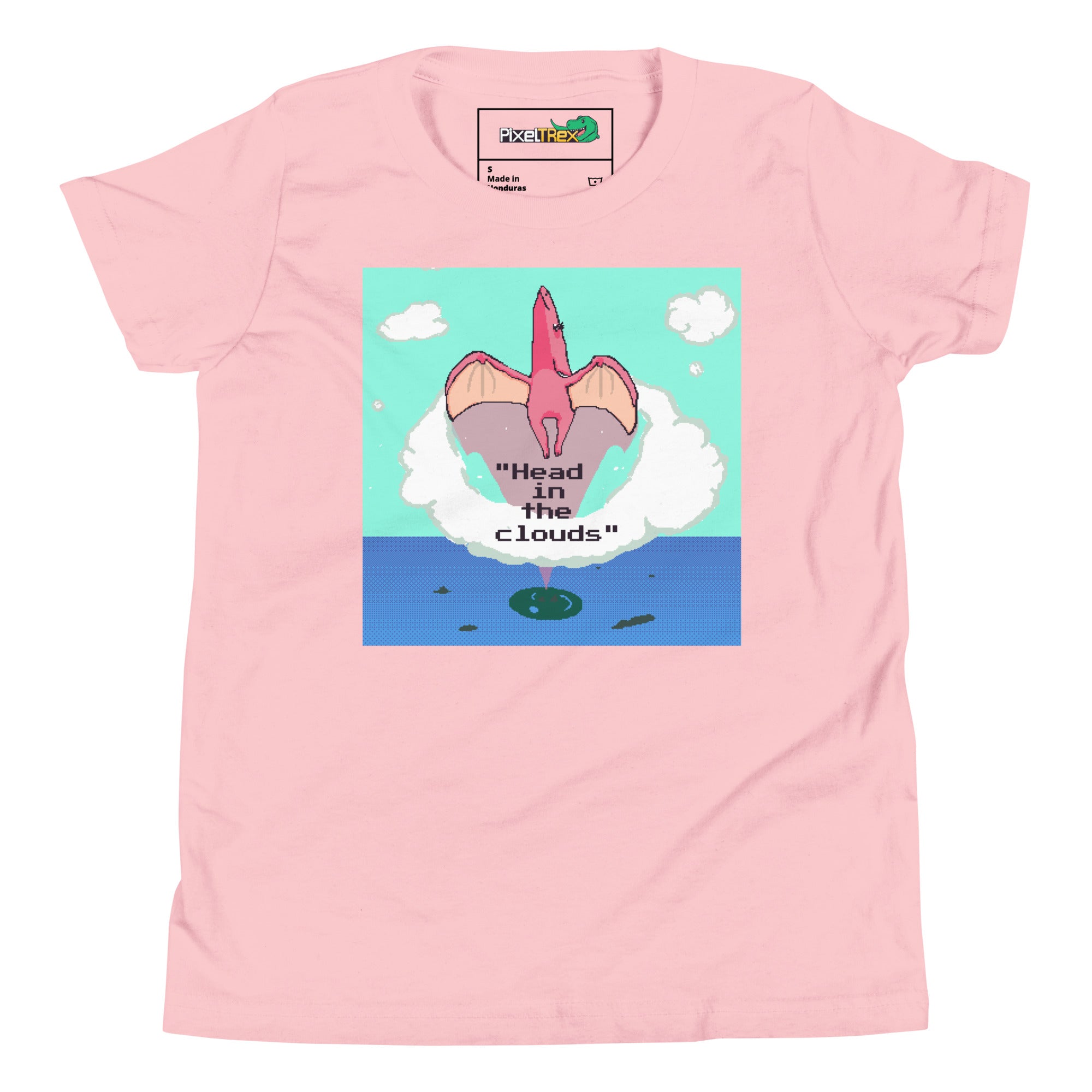 PixelTRex™ – Tera “Head in the Clouds” Youth T-Shirt