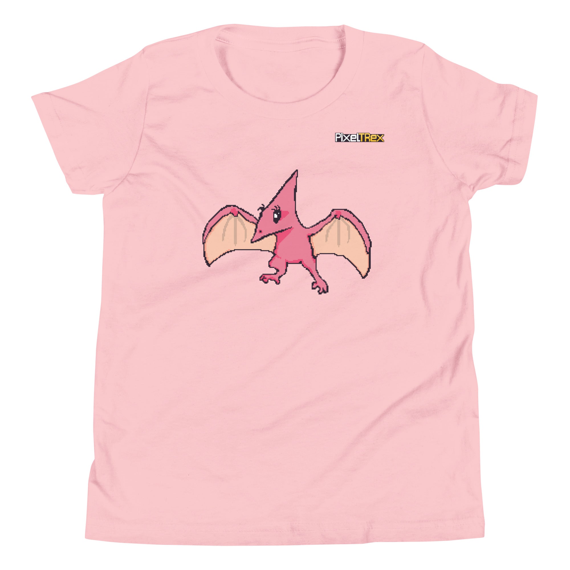 PixelTRex™ – Tera the Pteranodon Pixel Creature Youth T-Shirt