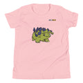 PixelTRex™ – Stego the Stegosaurus Pixel Dinosaur Youth T-Shirt
