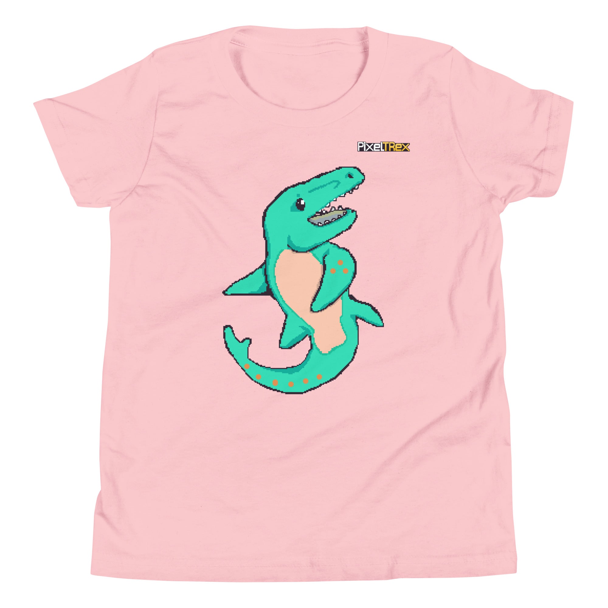 PixelTRex™ – Mosa the Mosasaurus Pixel Creature Youth T-Shirt