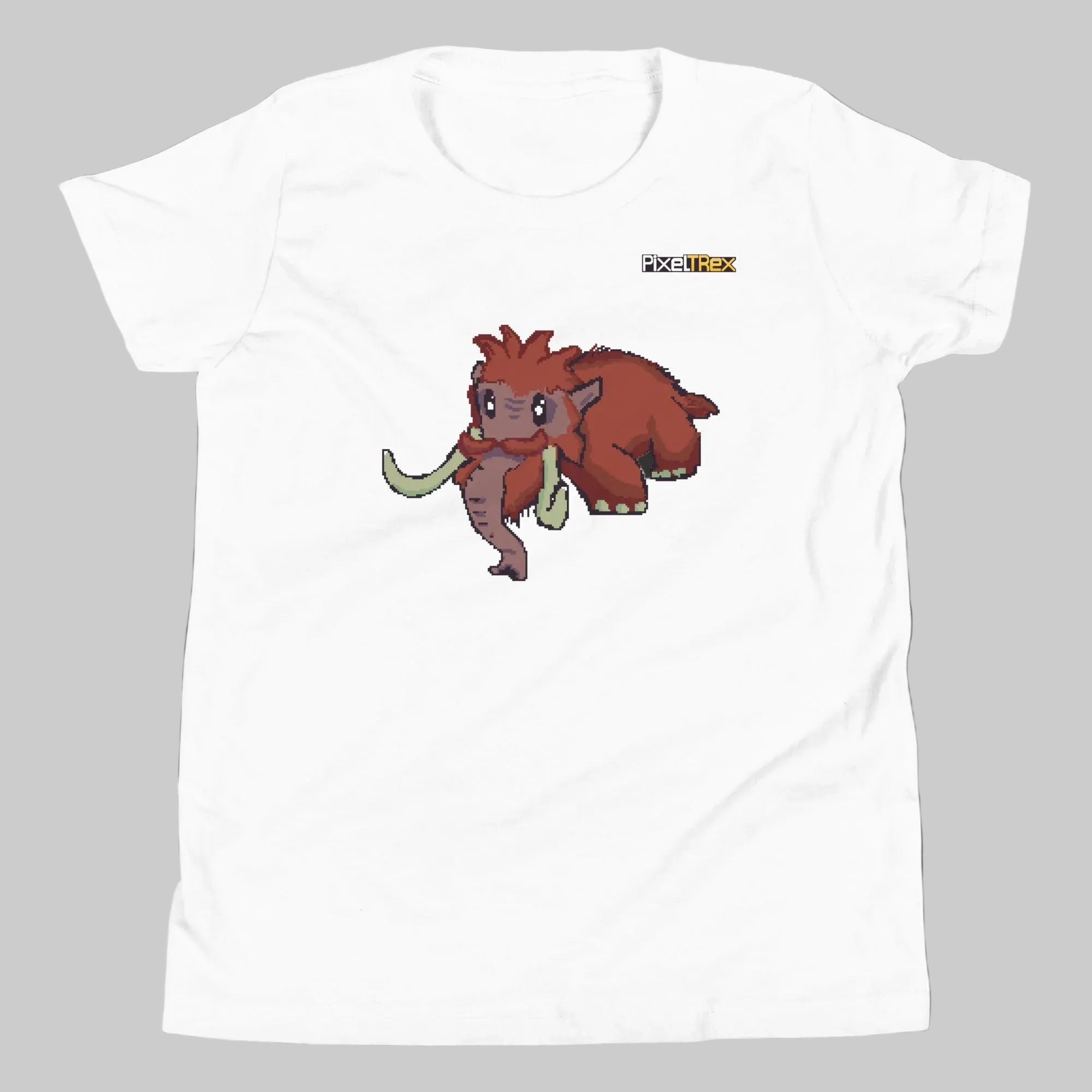 PixelTRex™ – Mammo the Mammoth Pixel Creature Youth T-Shirt