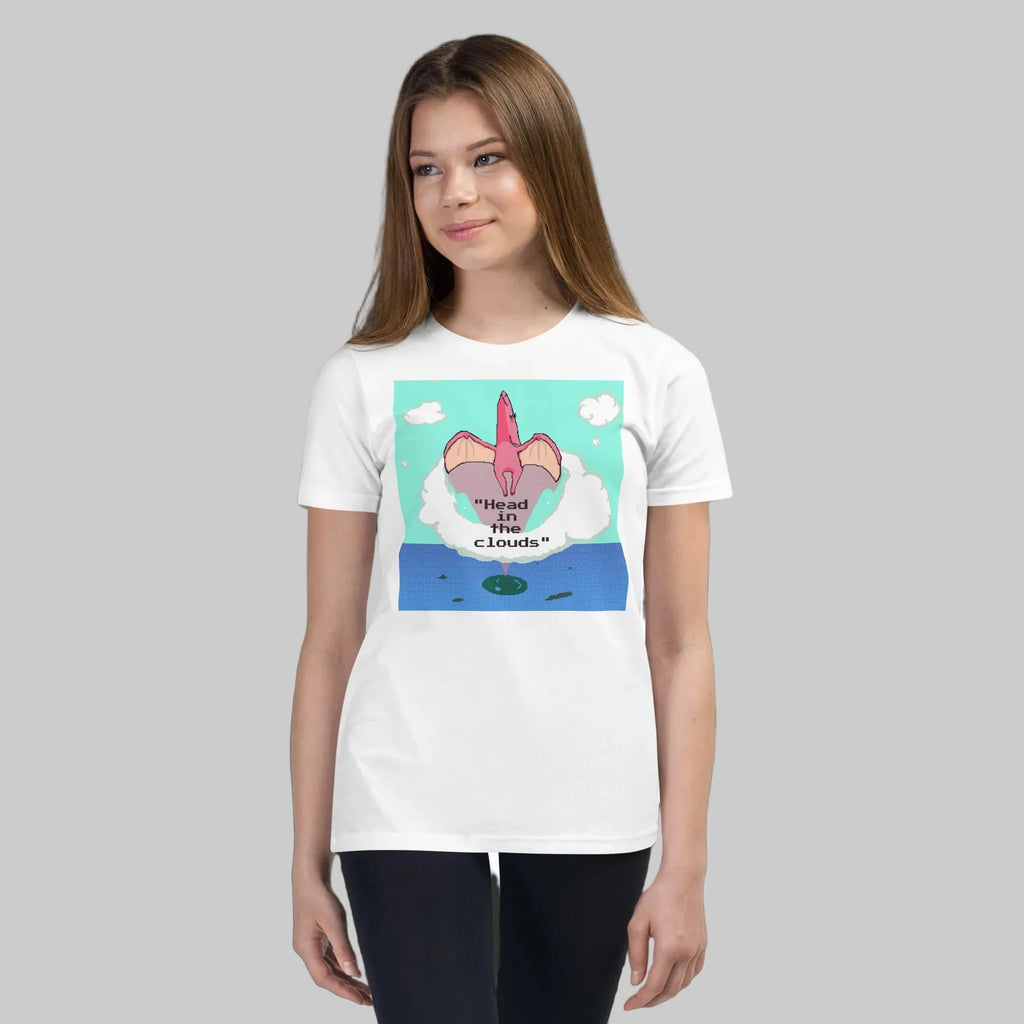 PixelTRex™ – Tera “Head in the Clouds” Youth T-Shirt