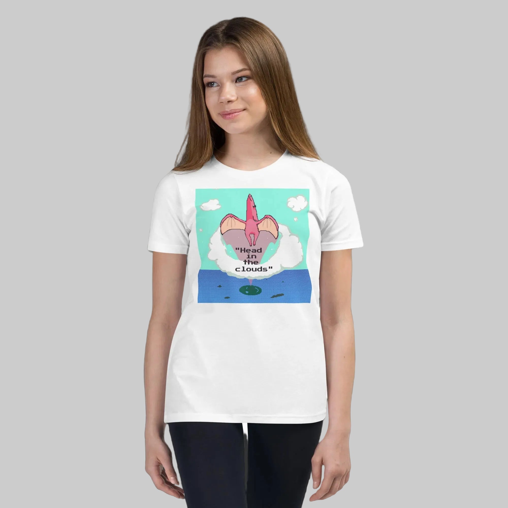 PixelTRex™ – Tera “Head in the Clouds” Youth T-Shirt