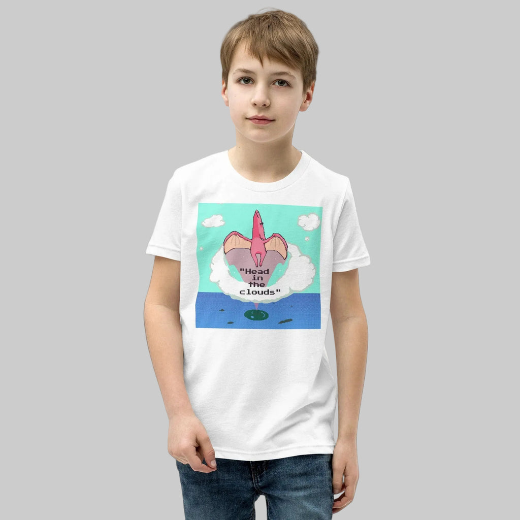 PixelTRex™ – Tera “Head in the Clouds” Youth T-Shirt