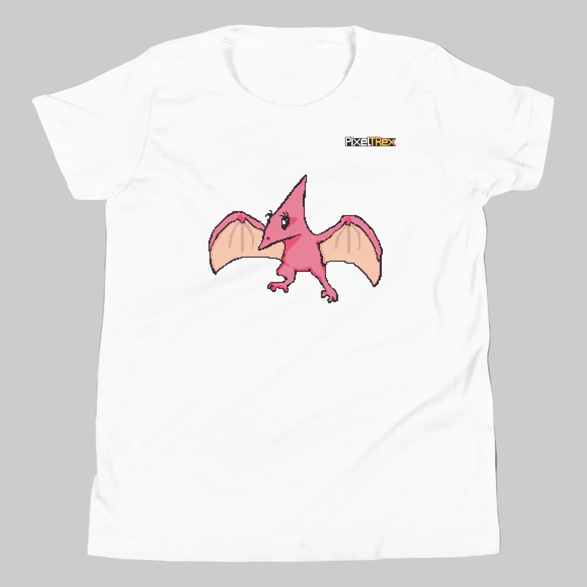 PixelTRex™ – Tera the Pteranodon Pixel Creature Youth T-Shirt