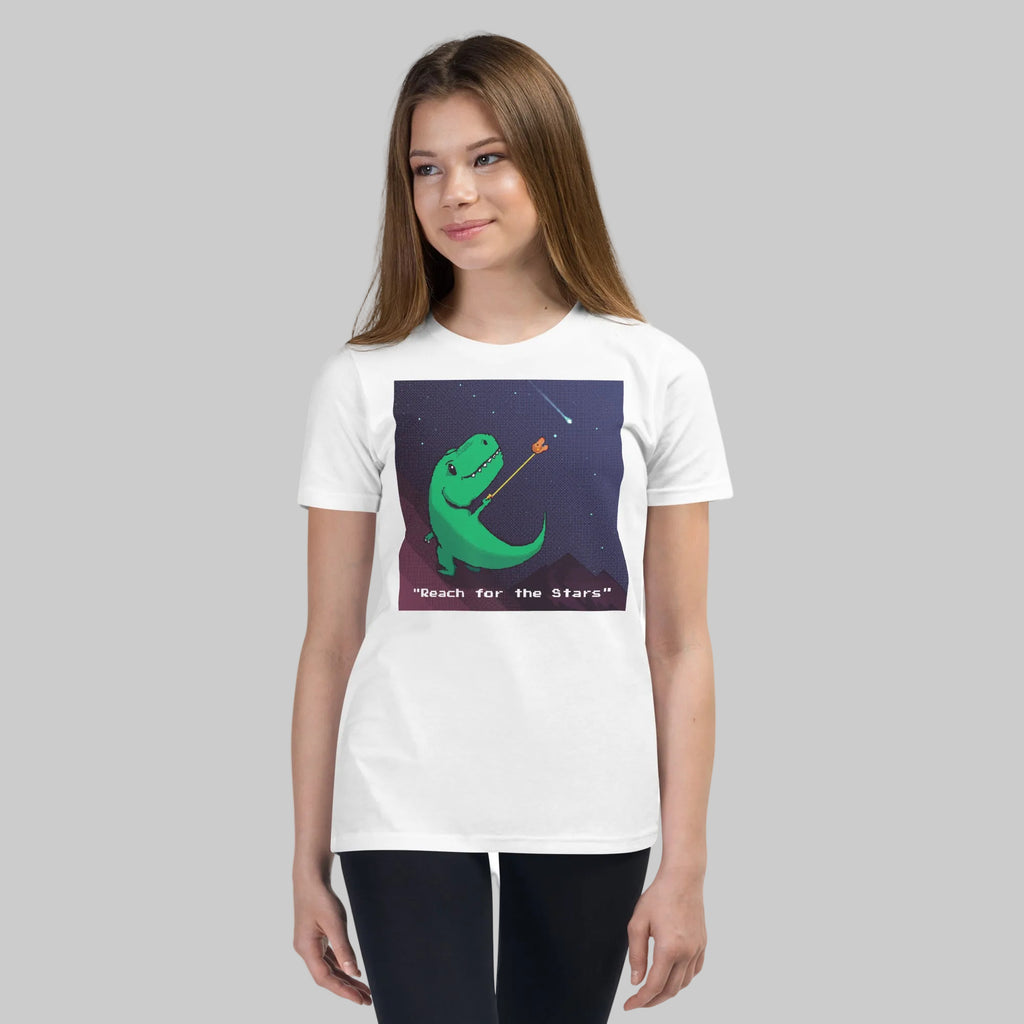 PixelTRex™ - Trex "Reach for the Stars"  Youth T-Shirt