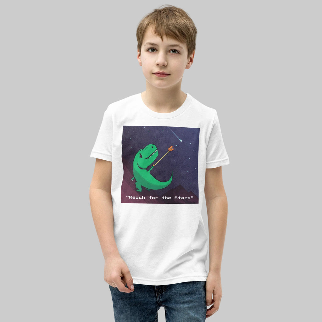 PixelTRex™ - Trex "Reach for the Stars"  Youth T-Shirt