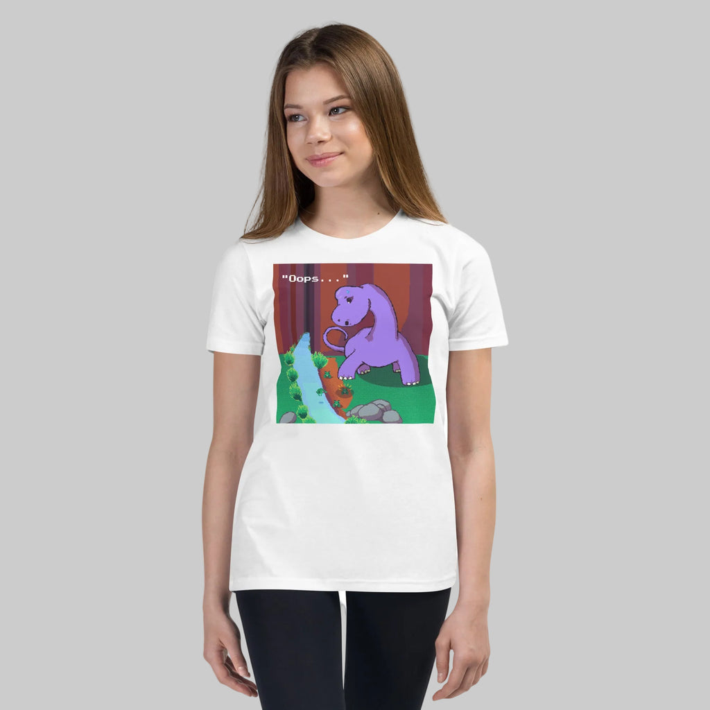 PixelTRex™ – Bracey “Oops” Youth T-Shirt