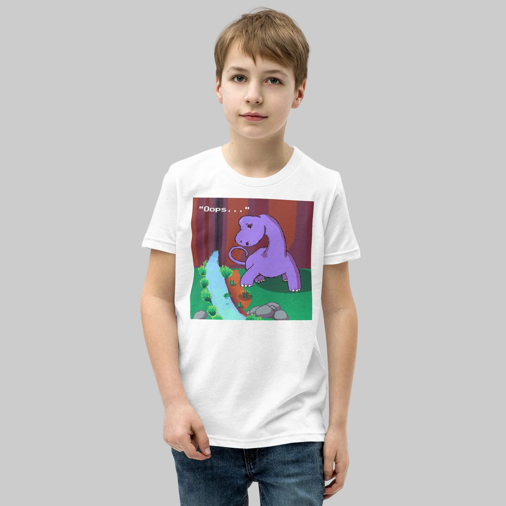 PixelTRex™ – Bracey “Oops” Youth T-Shirt