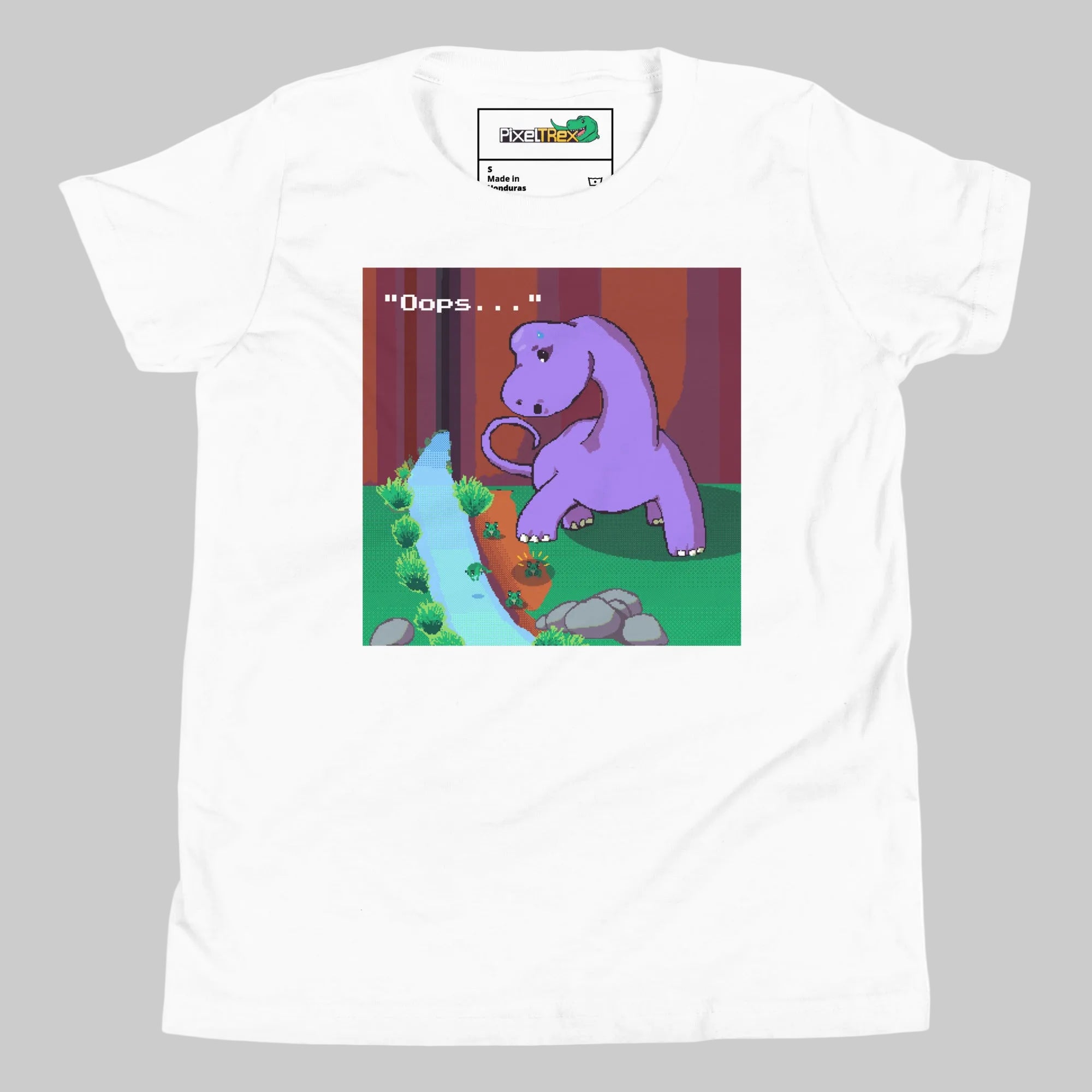 PixelTRex™ – Bracey “Oops” Youth T-Shirt