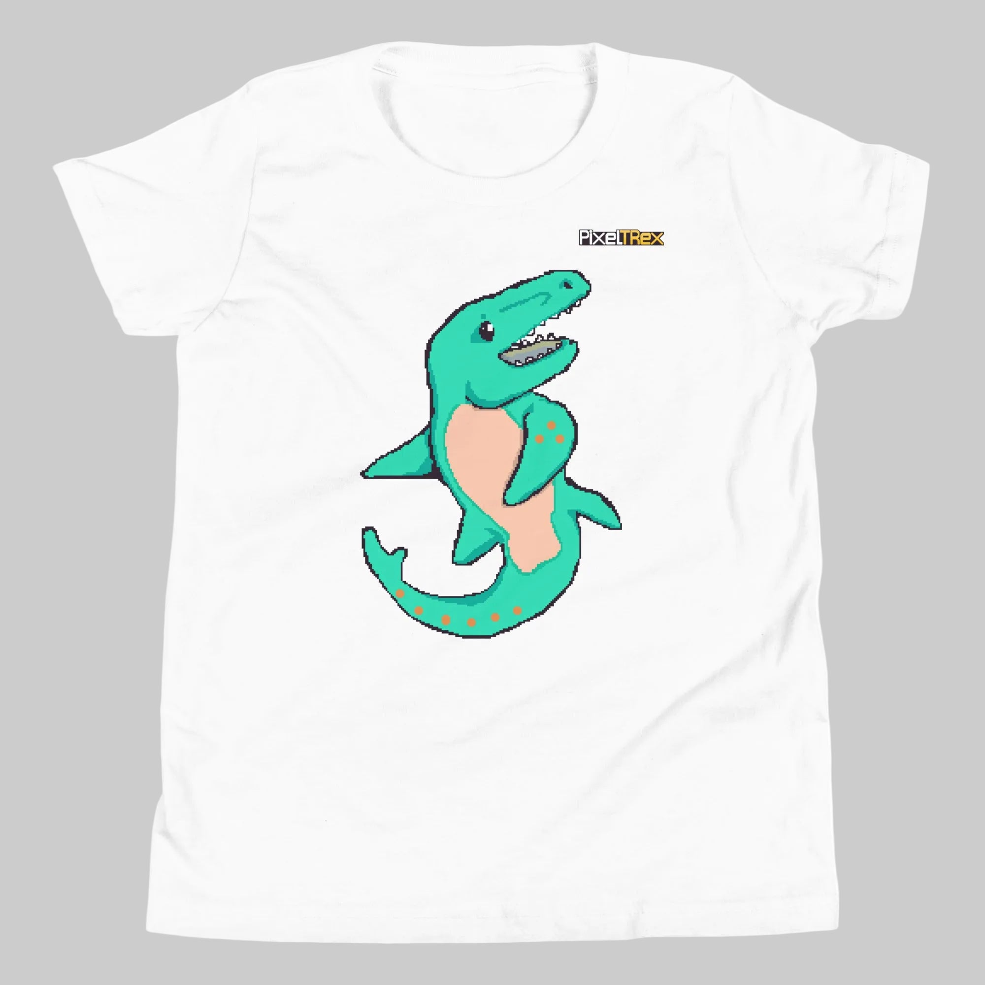 PixelTRex™ – Mosa the Mosasaurus Pixel Creature Youth T-Shirt