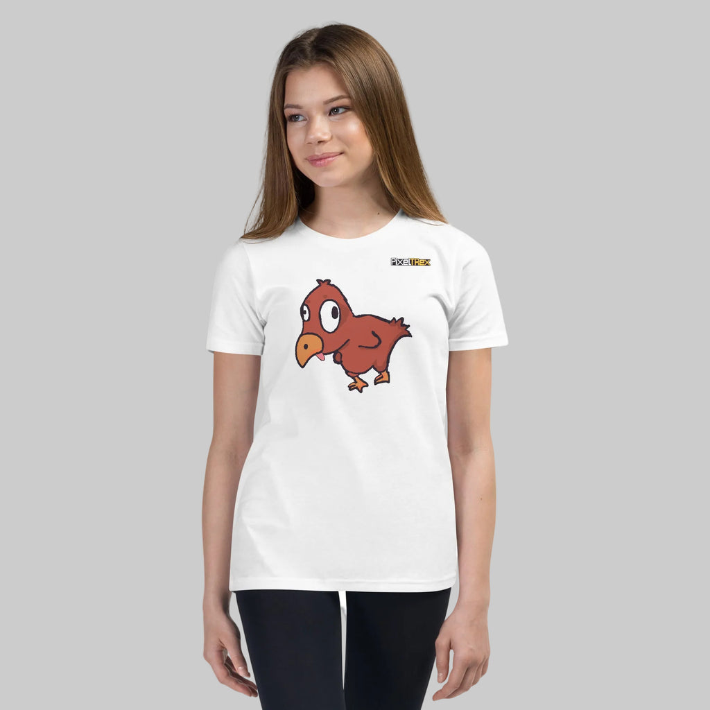 PixelTRex™ – Doug the Dodo Pixel Creature Youth T-Shirt